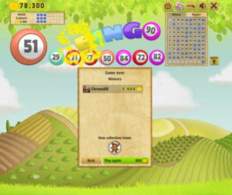 Bingo 90 screenshot